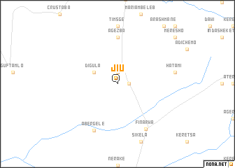 map of Jīʼu