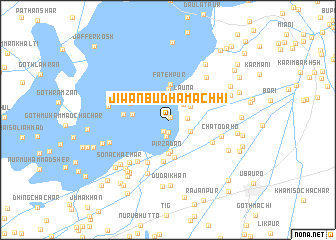 map of Jīwan Budha Māchhi