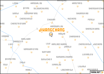 map of Jiwangchang