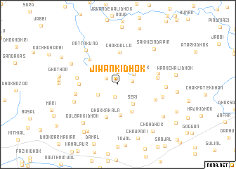 map of Jiwan ki Dhok