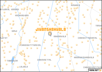 map of Jīwan Shāhwāla