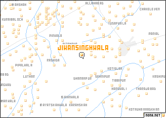 map of Jīwan Singhwāla