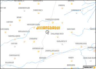 map of Jixiangdadui