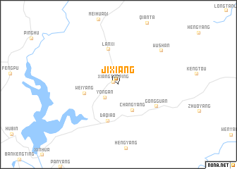 map of Jixiang