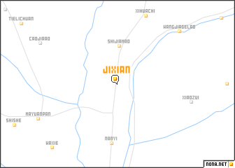 map of Jixian