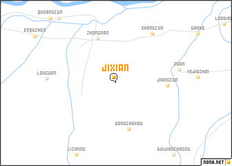 map of Jixian