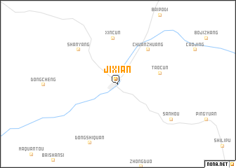 map of Jixian