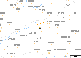 map of Jixia