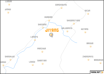 map of Jiyang