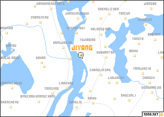 map of Jiyang