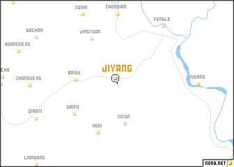 map of Jiyang