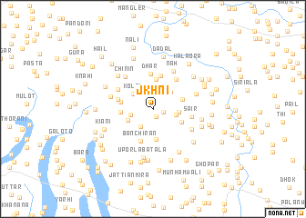 map of Jkhni
