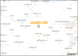 map of J M Junction