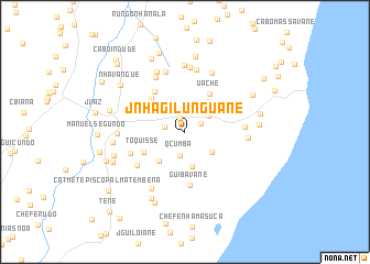 map of J. Nhagilunguane