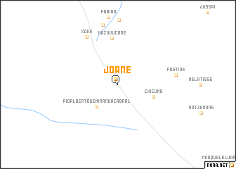 map of Joane