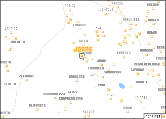 map of Joane