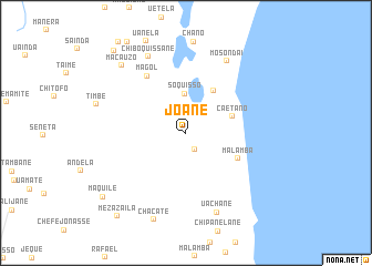 map of Joane