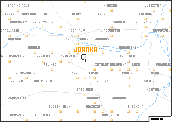 map of Joanka