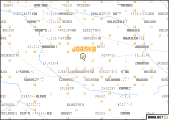 map of Joanka