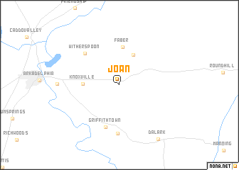 map of Joan