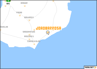 map of João Barrosa