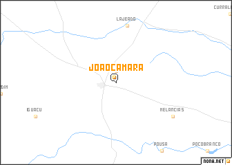 map of João Câmara