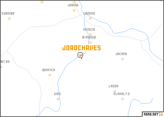 map of João Chaves