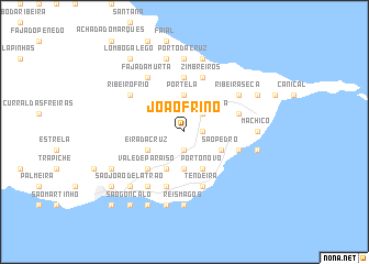 map of João Frino