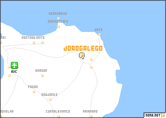 map of João Galego