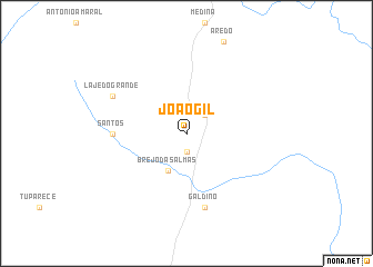 map of João Gil