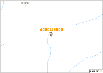 map of João Lisboa