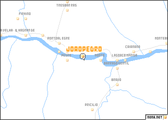 map of João Pedro