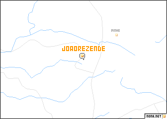 map of João Rezende