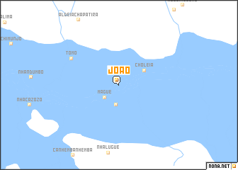 map of João