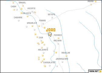 map of João