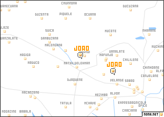 map of João