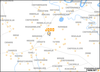 map of João