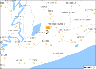 map of João