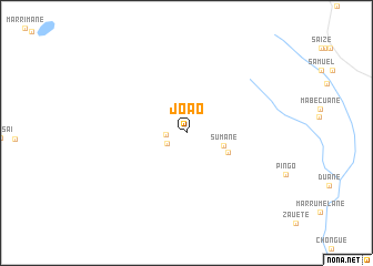 map of João