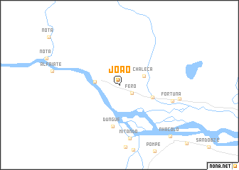 map of João