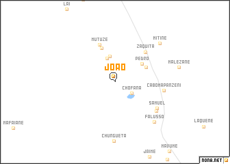 map of João