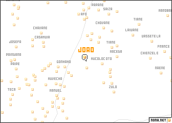 map of João