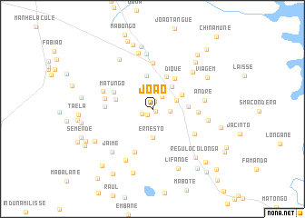 map of João