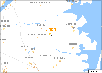 map of João