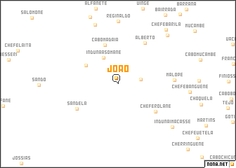 map of João