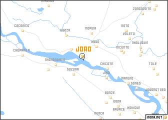 map of João