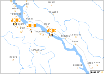 map of João