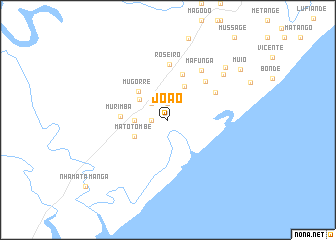 map of João
