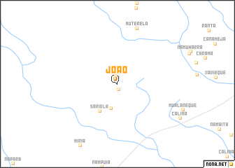 map of João