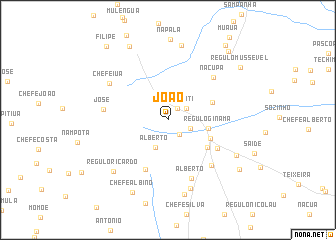 map of João